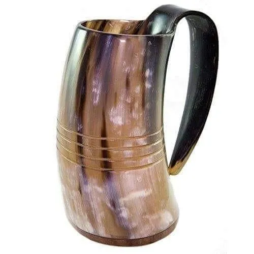 Premium Natural Horn Water Jug with Handle - Image 4