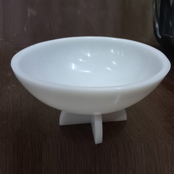 Handcrafted Green Resin Decorative Bowl - Image 4