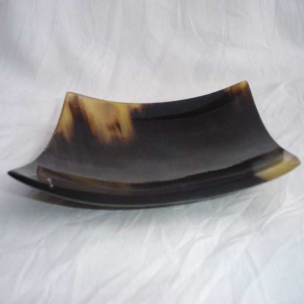 Handcrafted Buffalo Horn Square Serving Plate